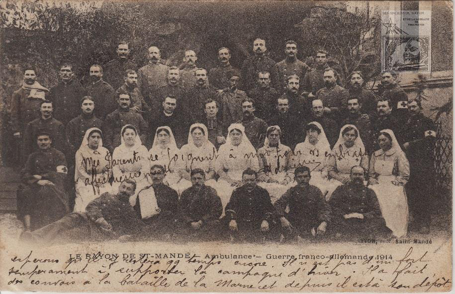 Ambulance au Rayon de Saint-Mandé - 1914