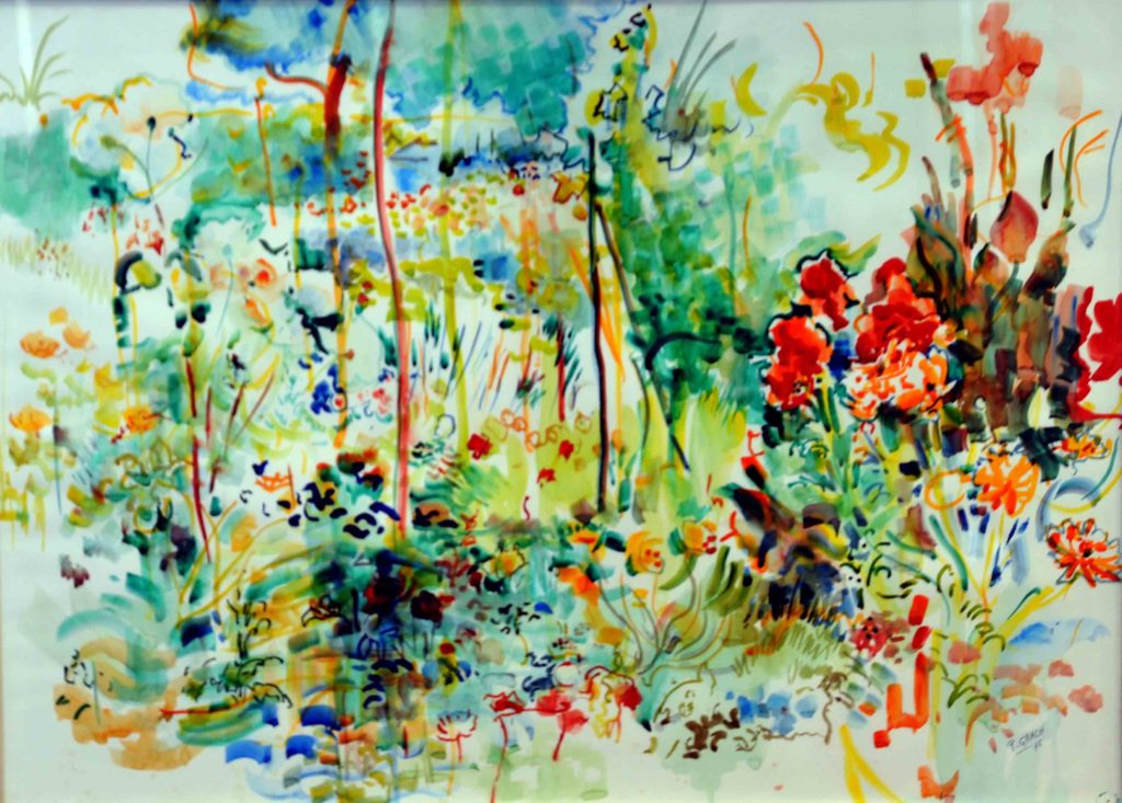 Pierre Grach - Jardin - 76x55