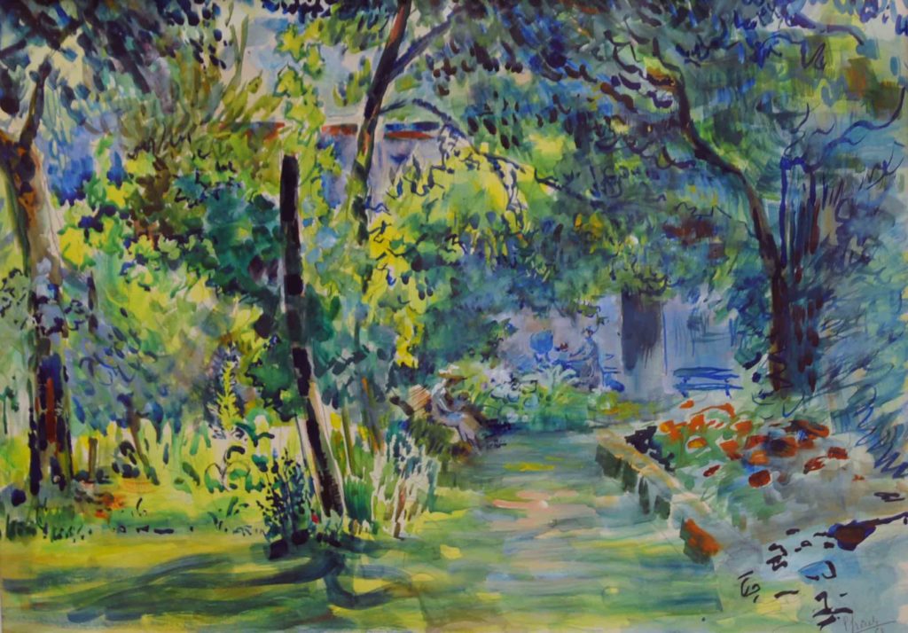 Pierre Grach - Jardin Ombragé