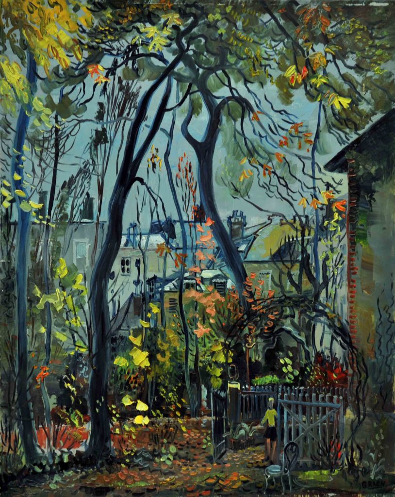 Pierre Grach - Le Jardin de PG à Saint-Mandé - 62x78