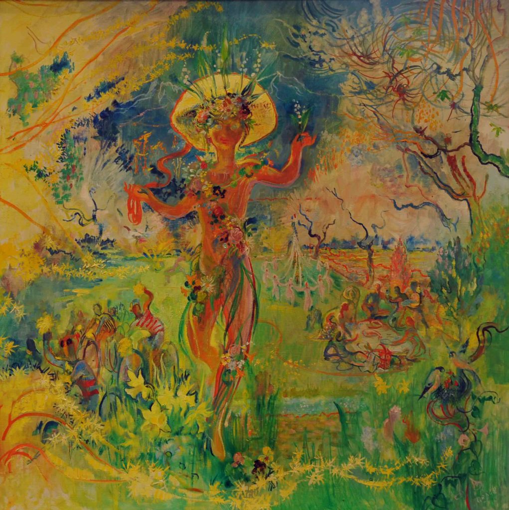 Pierre Grach - Le Printemps - 102x102