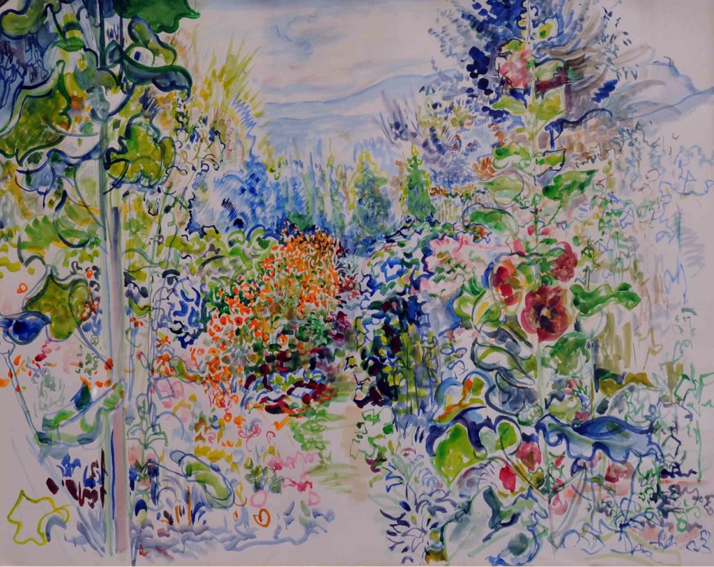 Pierre Grach - Le Jardin de "Boquet" - 86x73