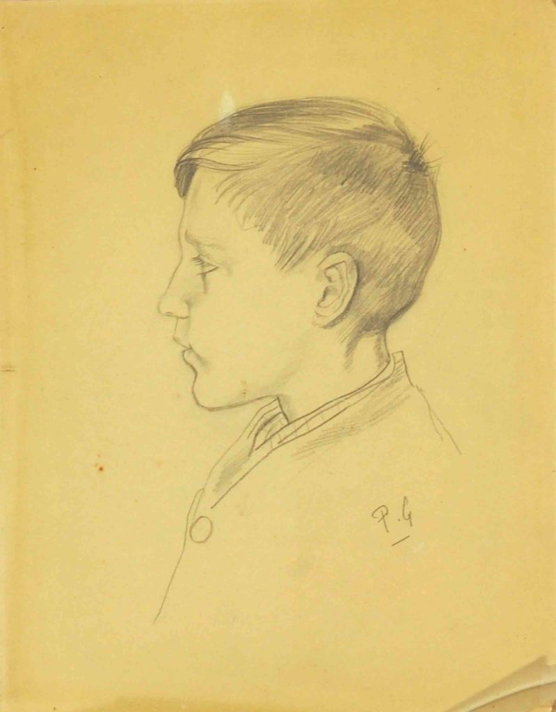 Pierre Grach - Portrait d'un garçon