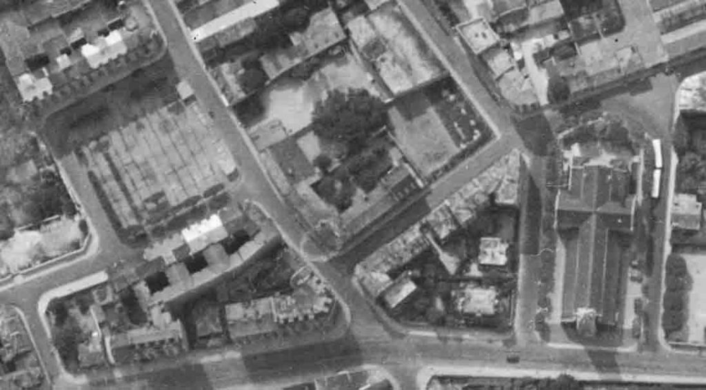 Vue aérienne du Rayon - 1950